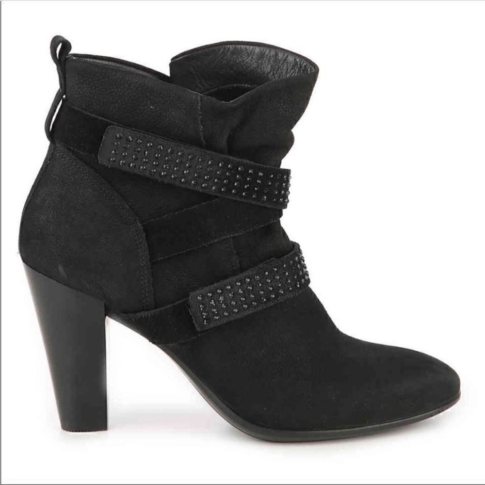 Ecco Slouch 75 Shape Bling Black Booties